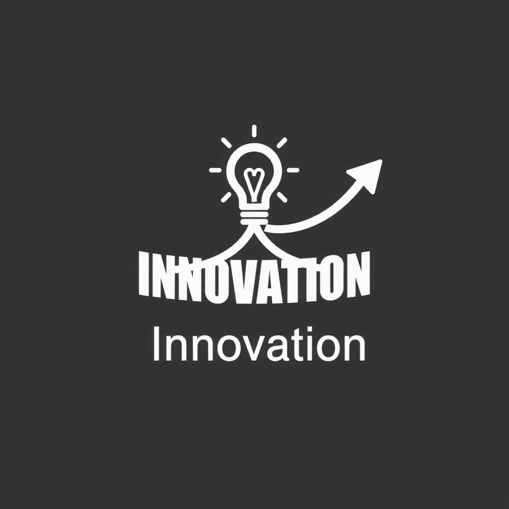 A stylized abstract representation of innovation and progress, symbolizing continuous improvement.